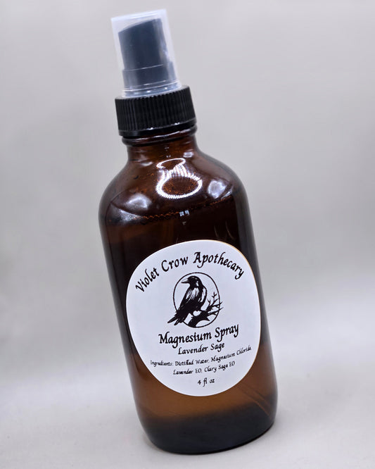 Topical Magnesium Spray: Scented or Unscented - 4oz Bottle