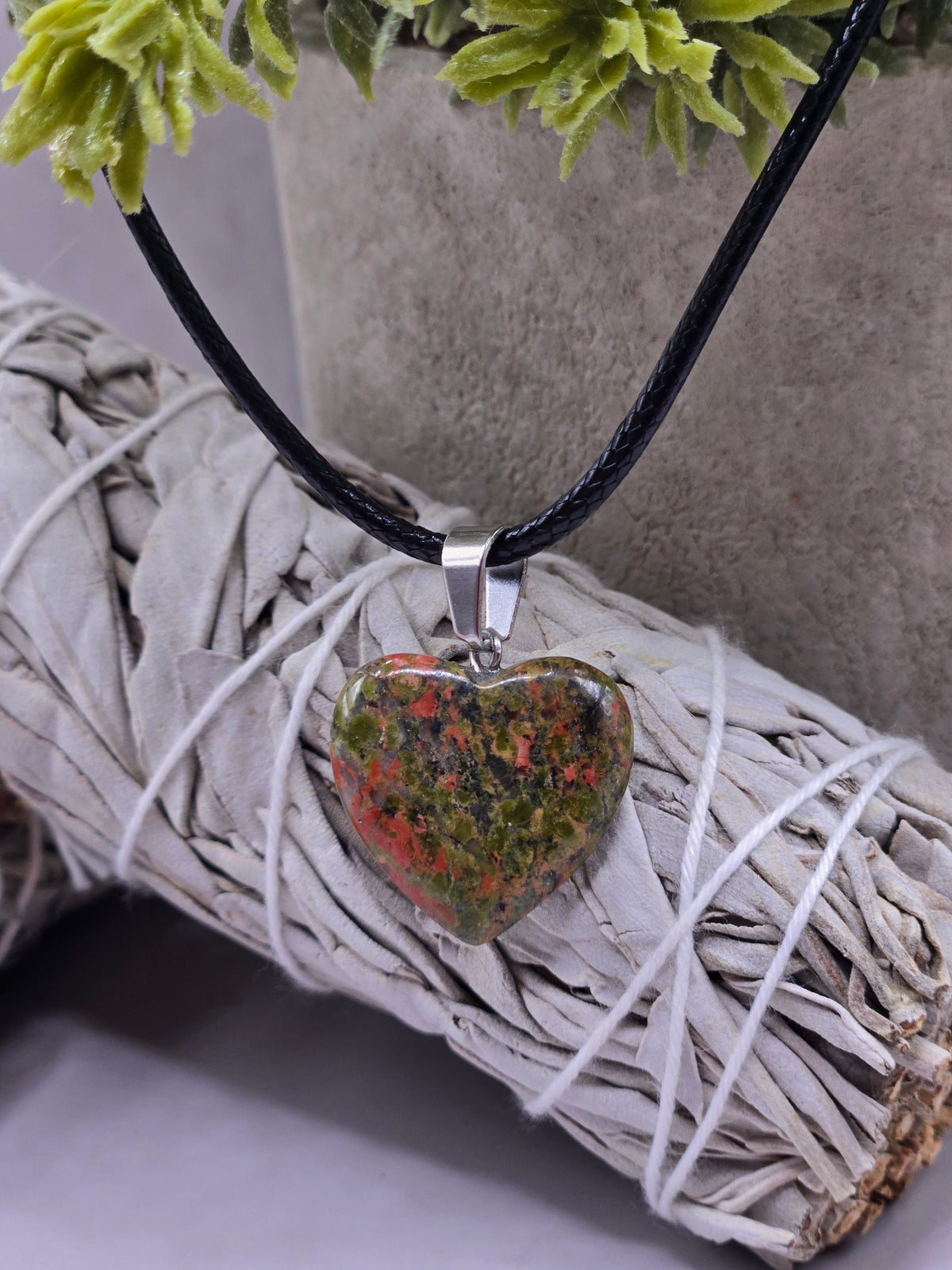 Heart Stone Necklace