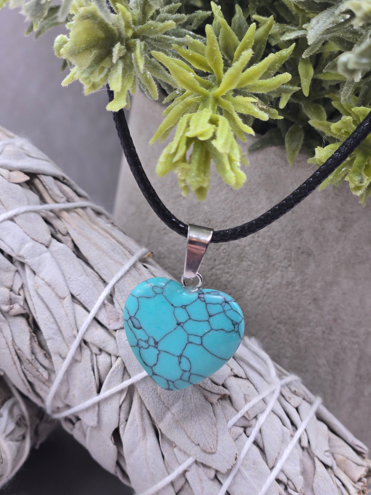Heart Stone Necklace