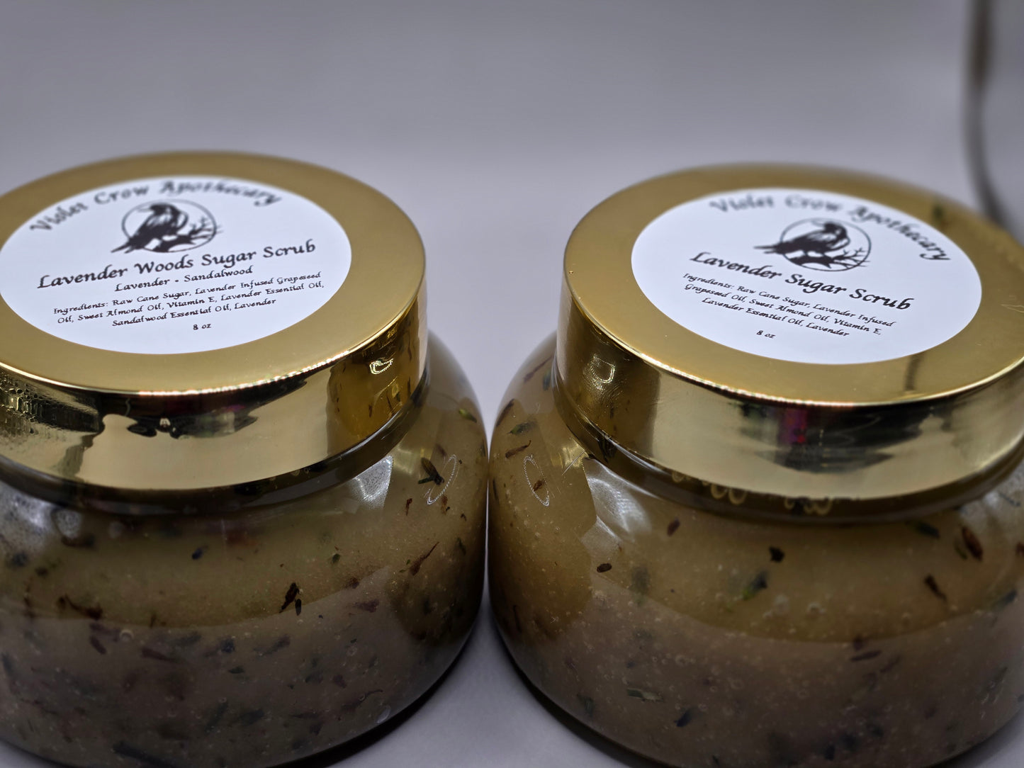 Lavender Infused Sugar Scrubs