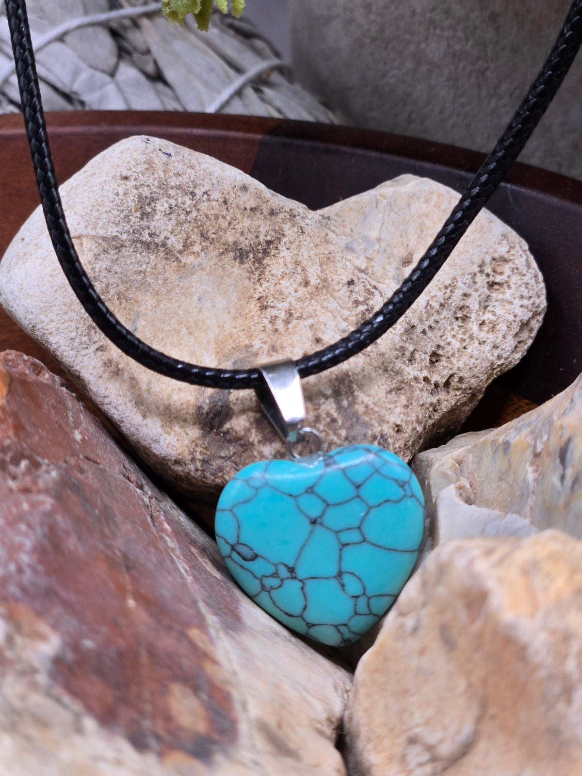 Heart Stone Necklace