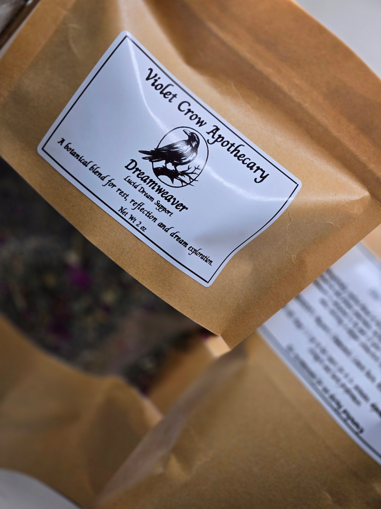 Dreamweaver Herbal Tea | Lucid Dreaming Tea | Sleep & Dream Support Blend | Mugwort Chamomile Tea | Relaxation Night Ritual Tea