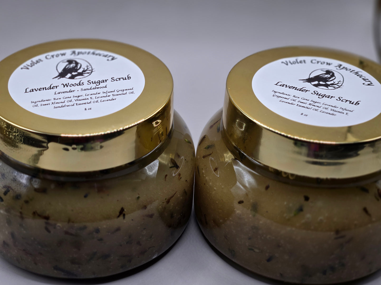 Lavender Infused Sugar Scrubs
