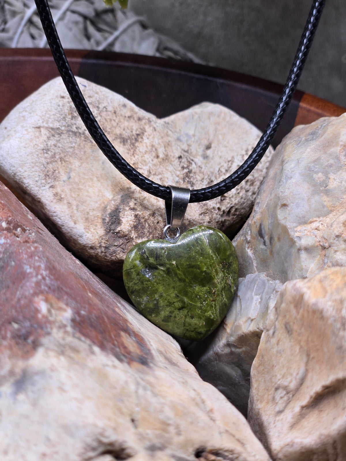 Heart Stone Necklace