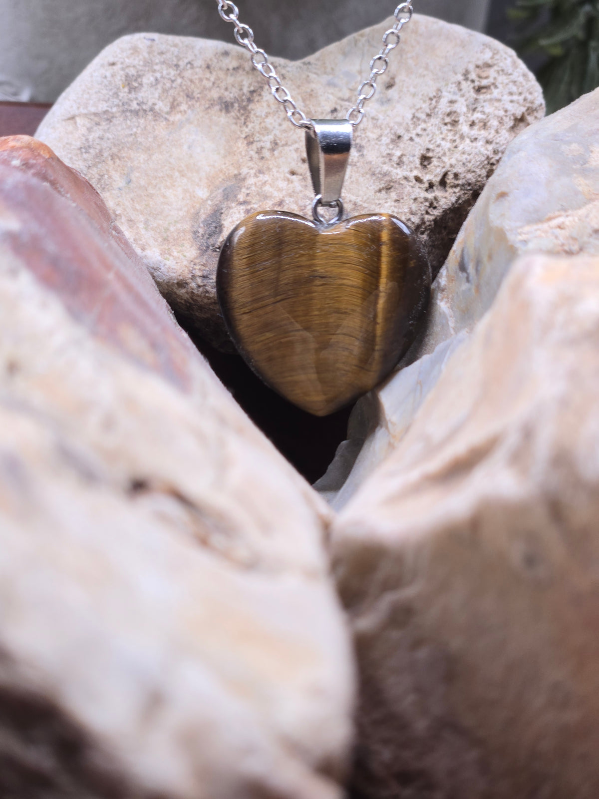 Heart Stone Necklace