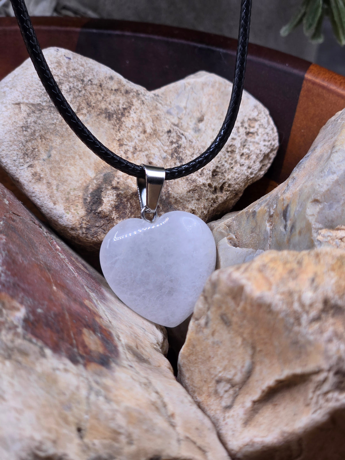 Heart Stone Necklace