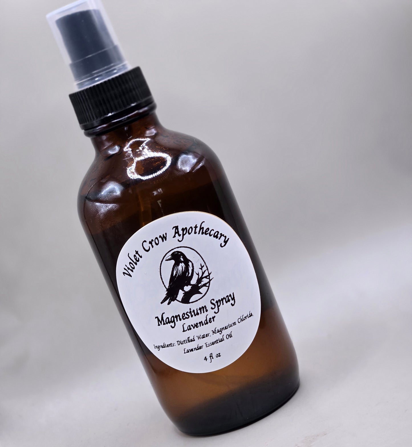 Topical Magnesium Spray: Scented or Unscented - 4oz Bottle