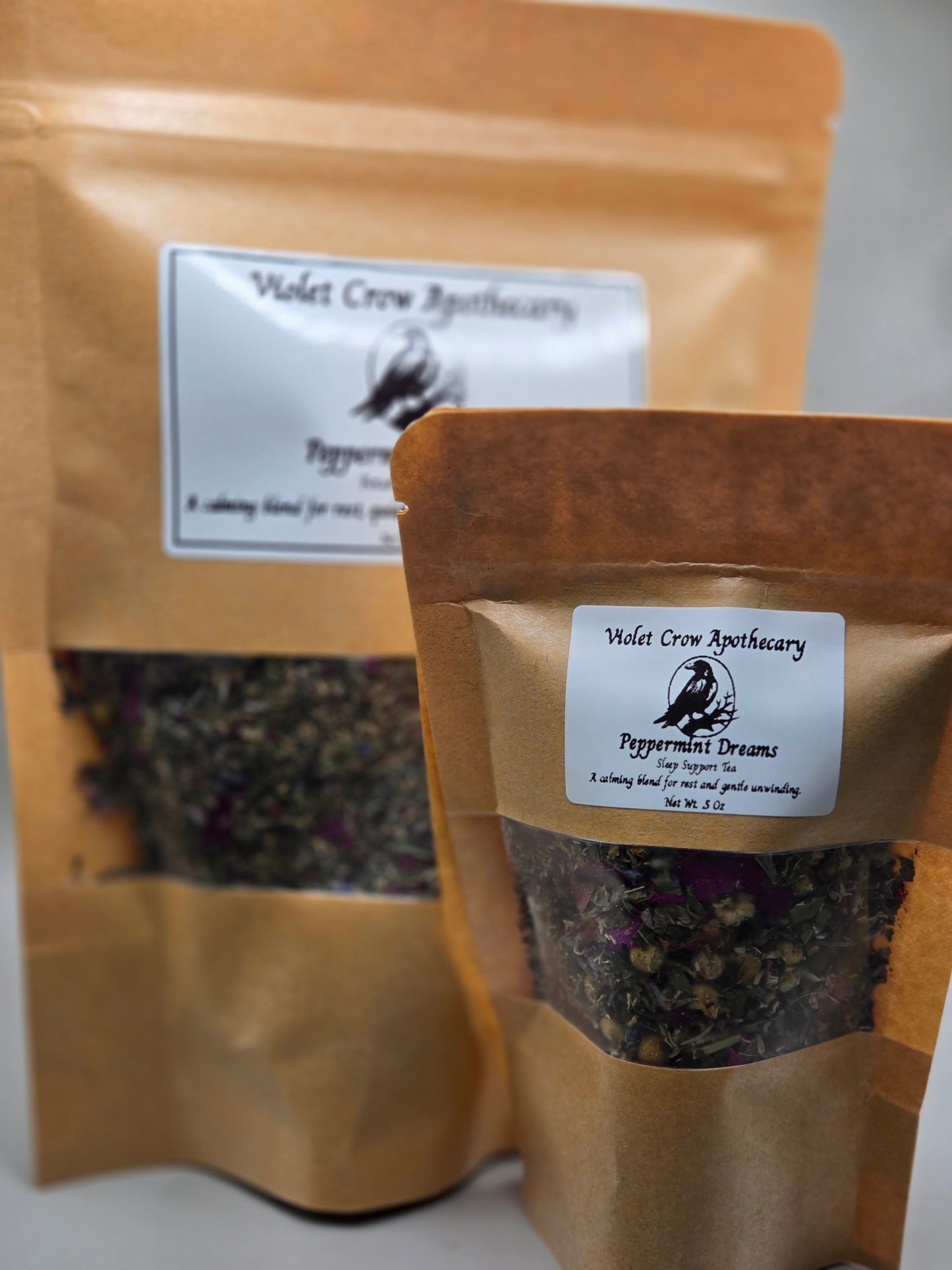 Mintally Focused Herbal Tea – Rosemary Peppermint Clarity Blend (Optional Caffeine-Free)