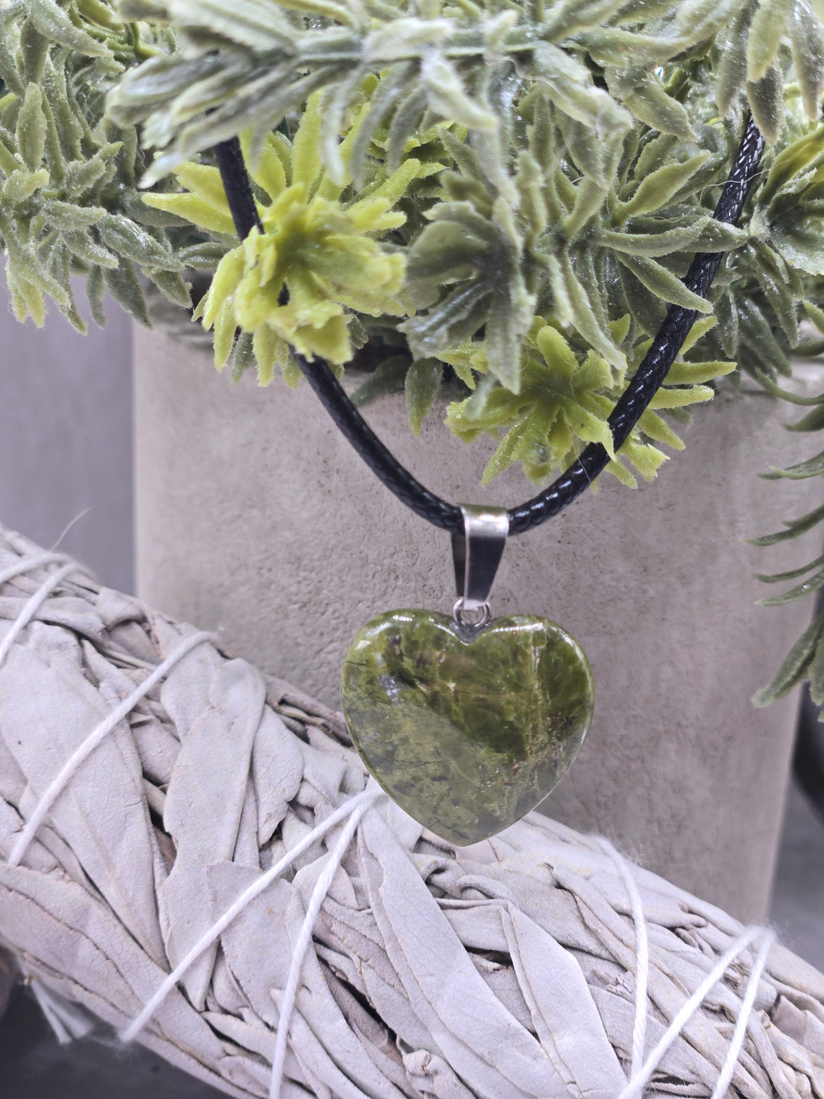 Heart Stone Necklace