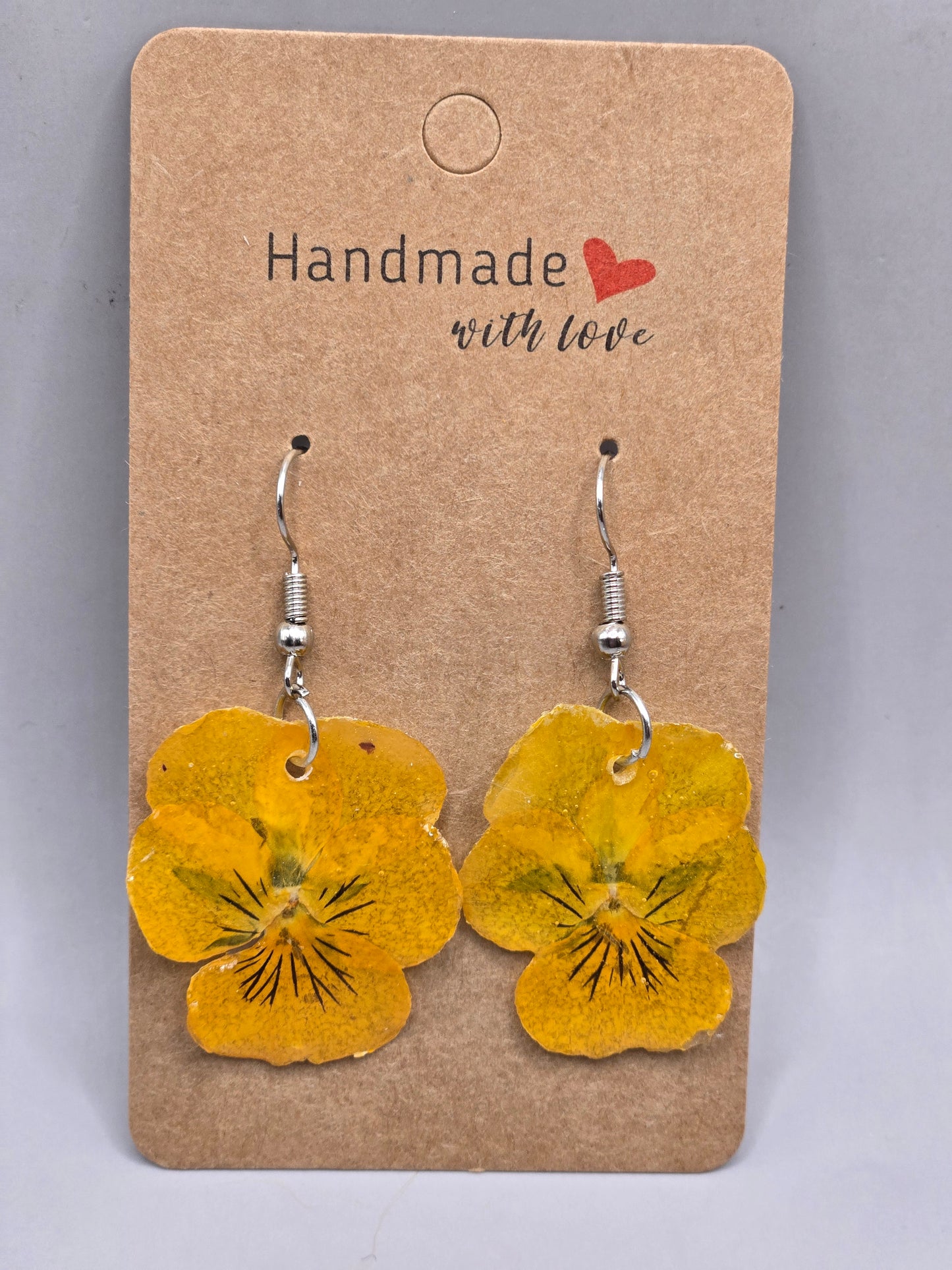 Pansy Earrings