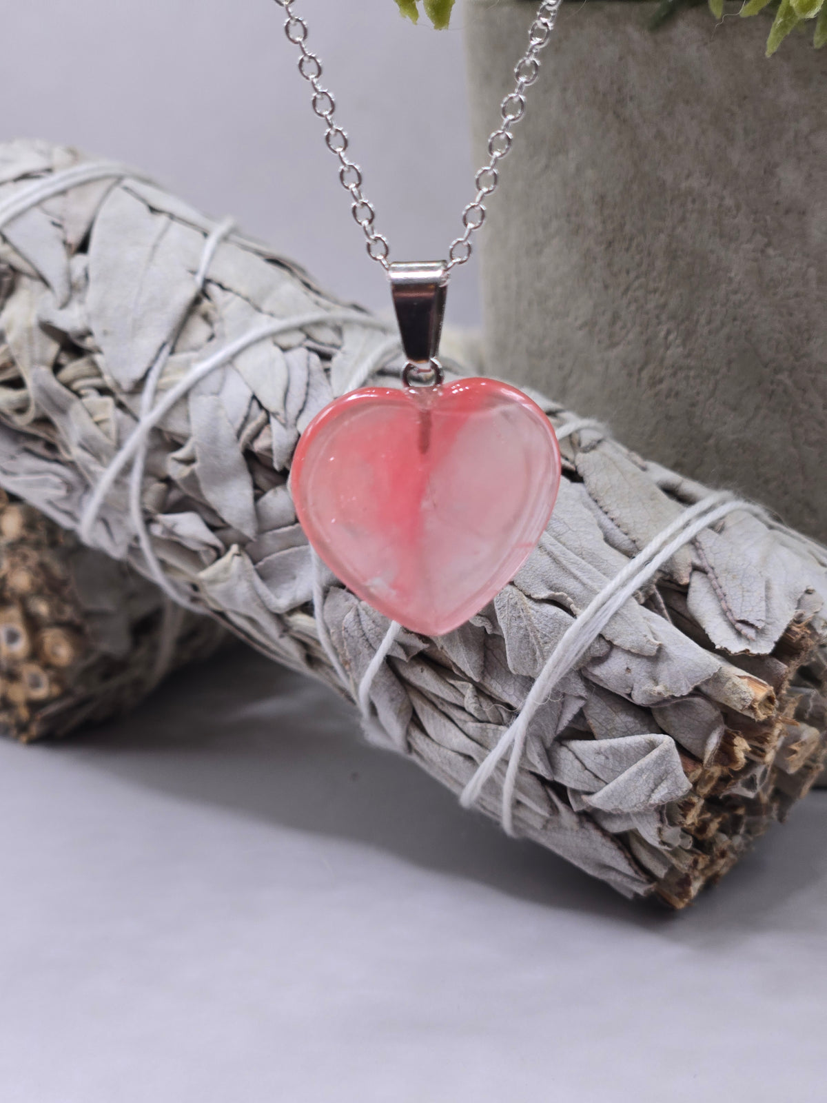 Heart Stone Necklace