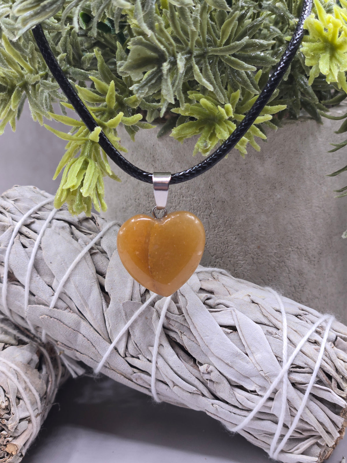 Heart Stone Necklace