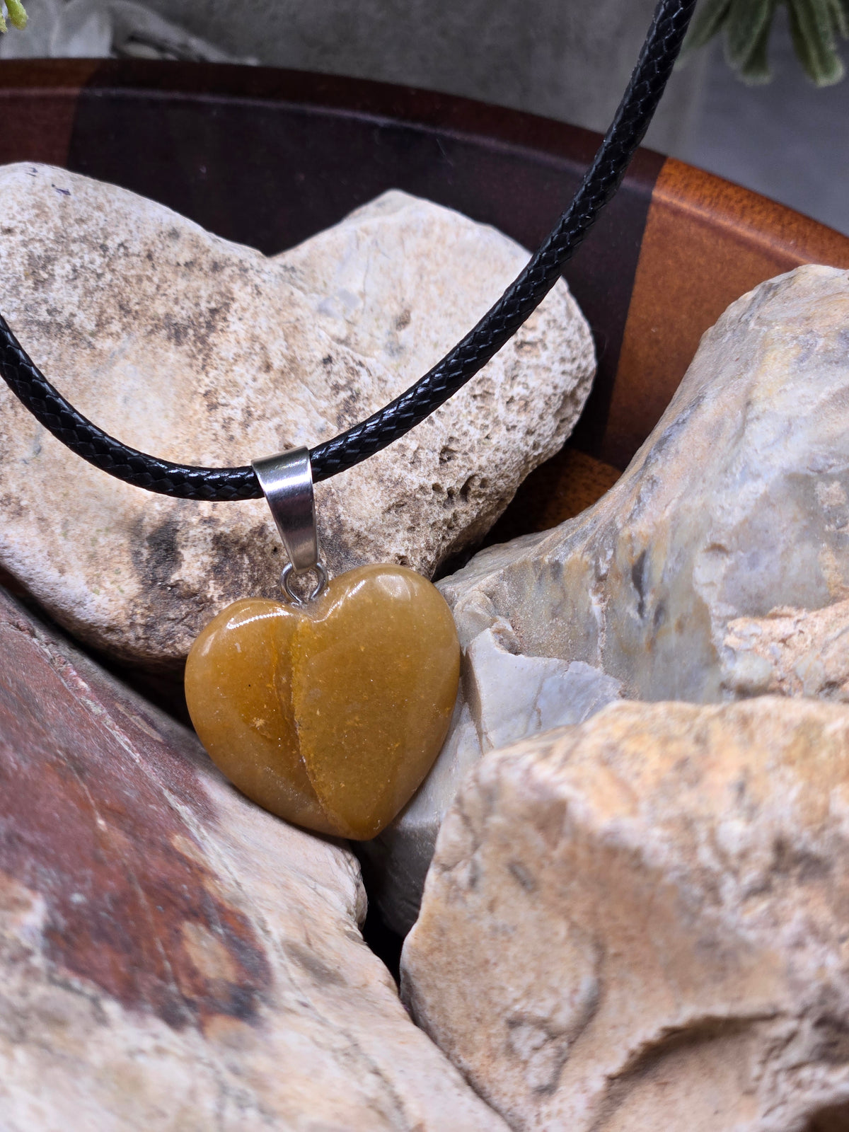 Heart Stone Necklace