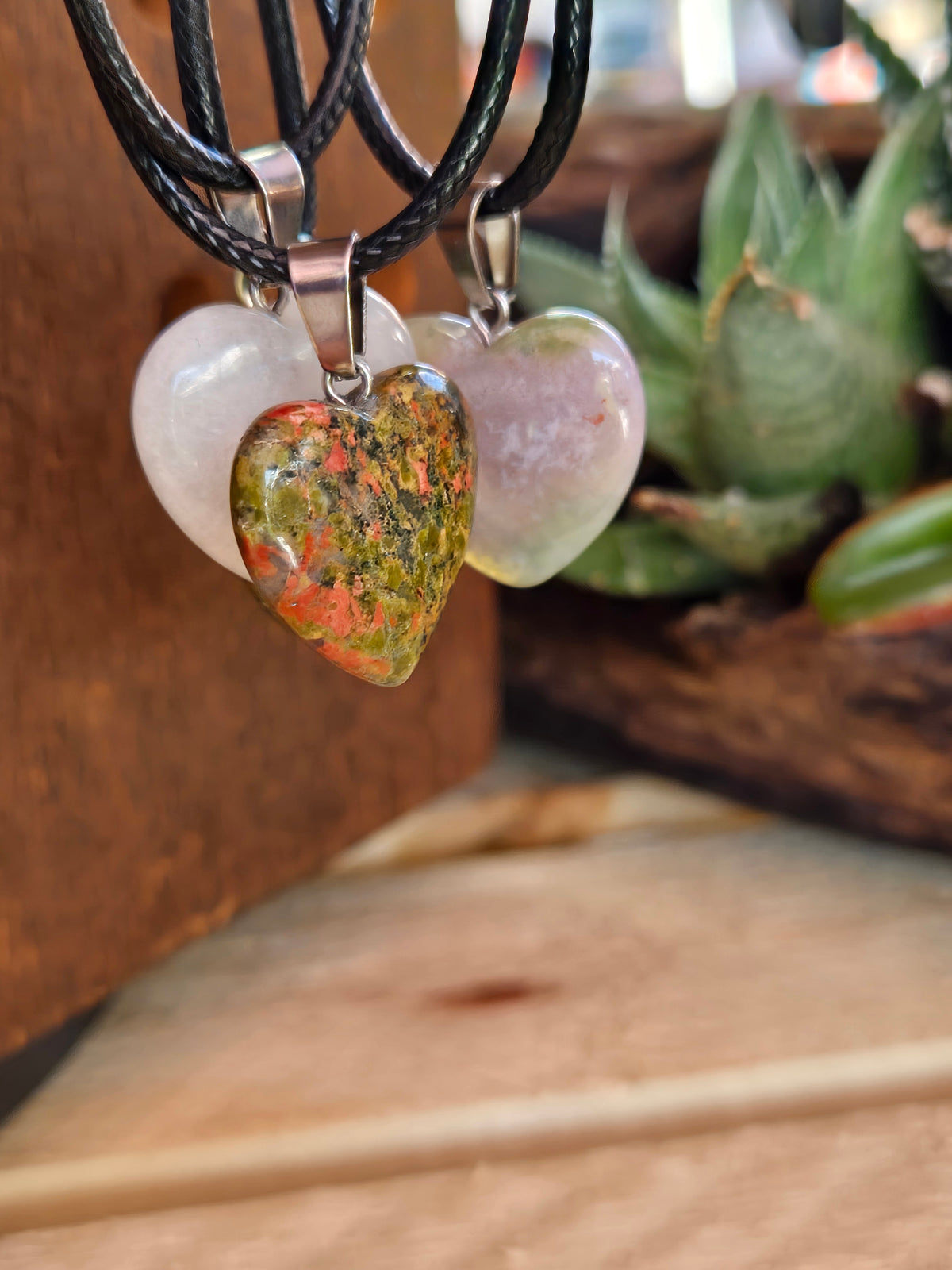 Heart Stone Necklace